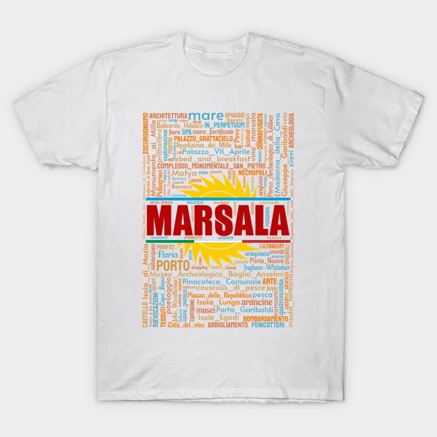 Wordart: Marsala T-Shirt by Condormax